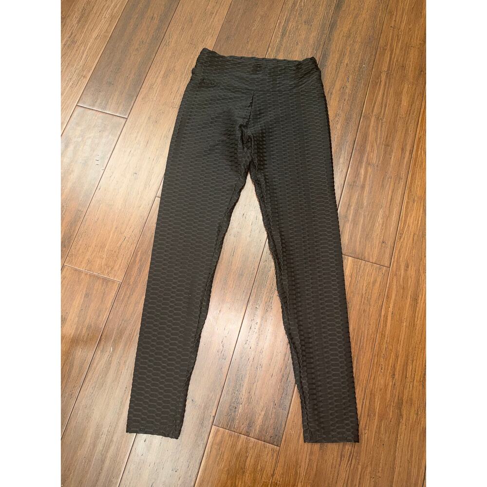 Women's Full Length Black Leggings Size Medium